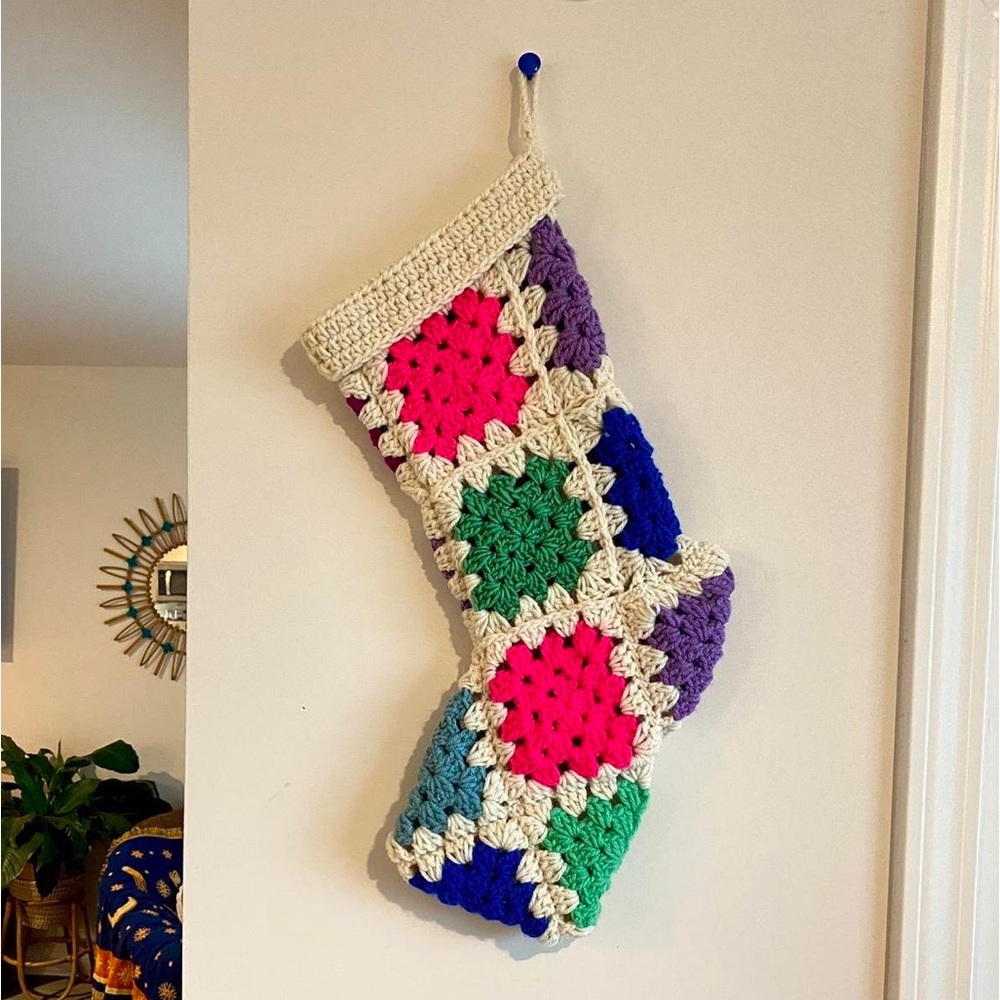 crochet christmas stocking